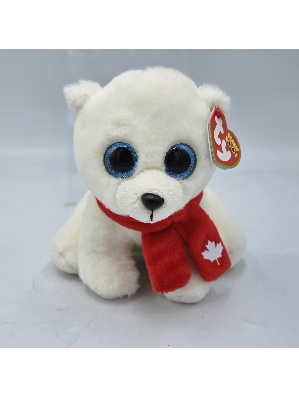 TY MWMT NANOOK NANUQ THE POLAR BEAR BEANIE BOO- 6" BOOS- CANADA EXCLUSIVE- CUTE!